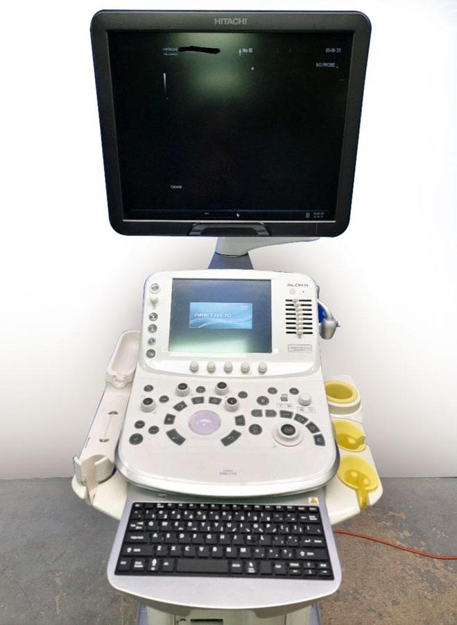 D'occasion ECHOGRAPHE HITACHI ALOKA ARIETTA V70 