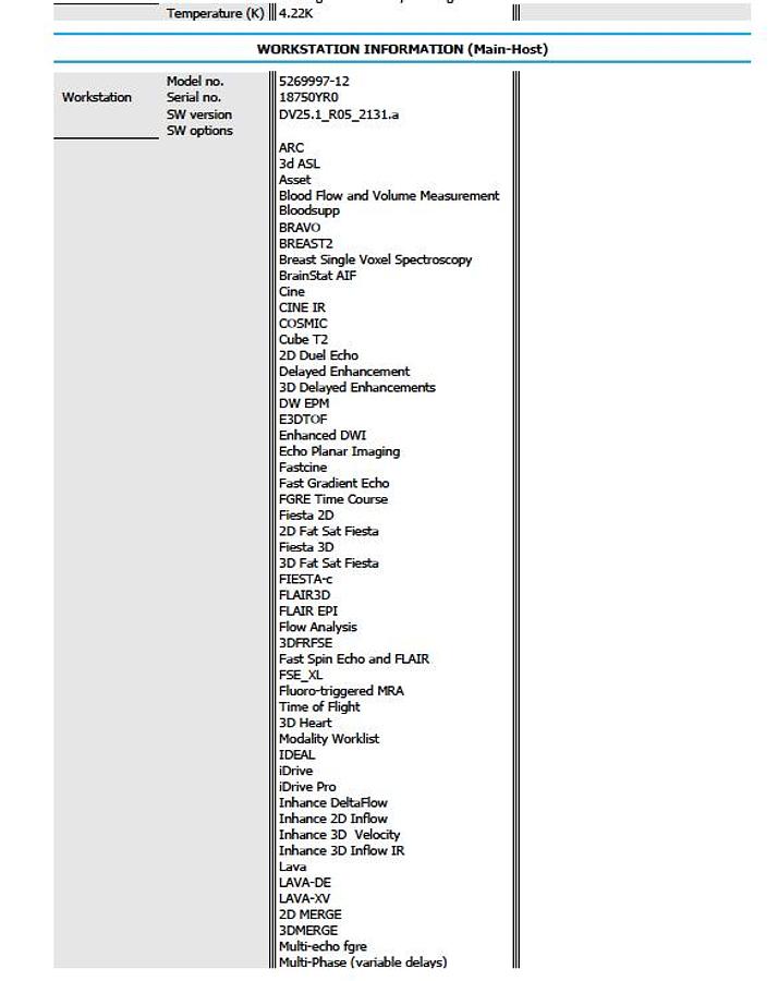 D'occasion SYSTÈME D’IRM GE MR450w GEMs 1.5T