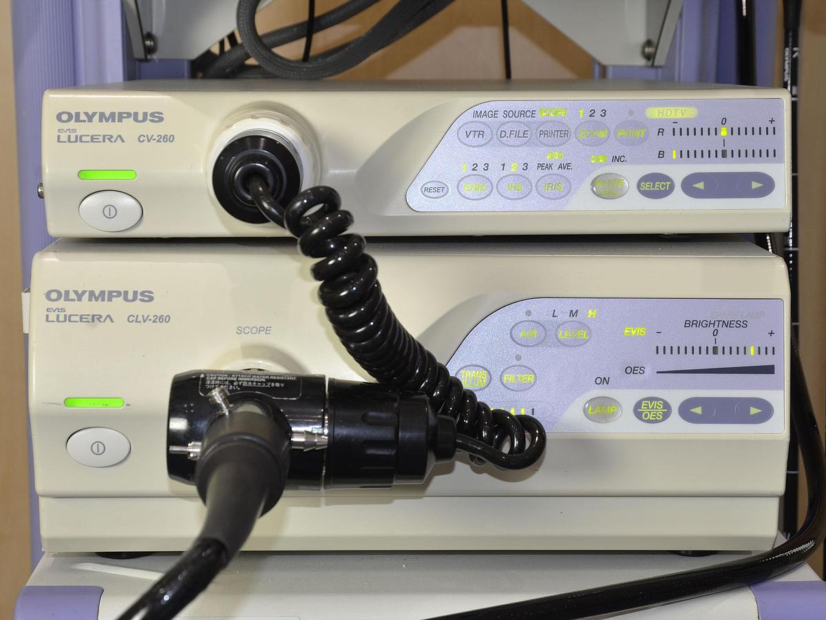 D'occasion COLONNE D'ENDOSCOPIE GASTRO DIGESTIVE OLYMPUS 260