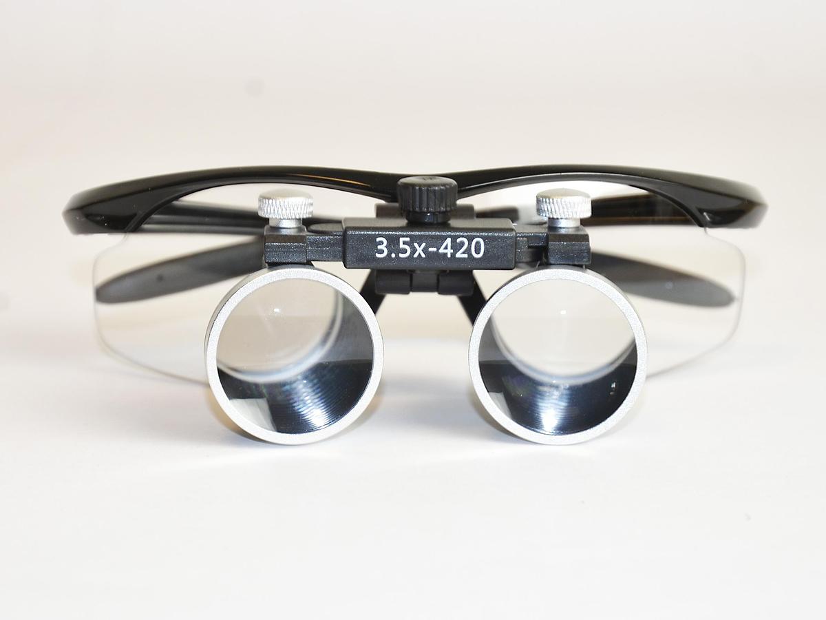 Neuf LOUPE BINOCULAIRE 3,5X 420 mm