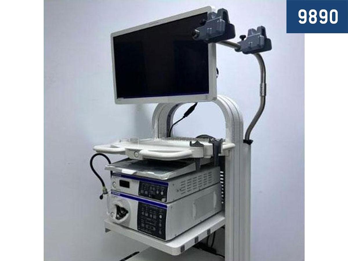 D'occasion COLONNE OLYMPUS EXERA III CV190 AVEC 4 ENDOSCOPES