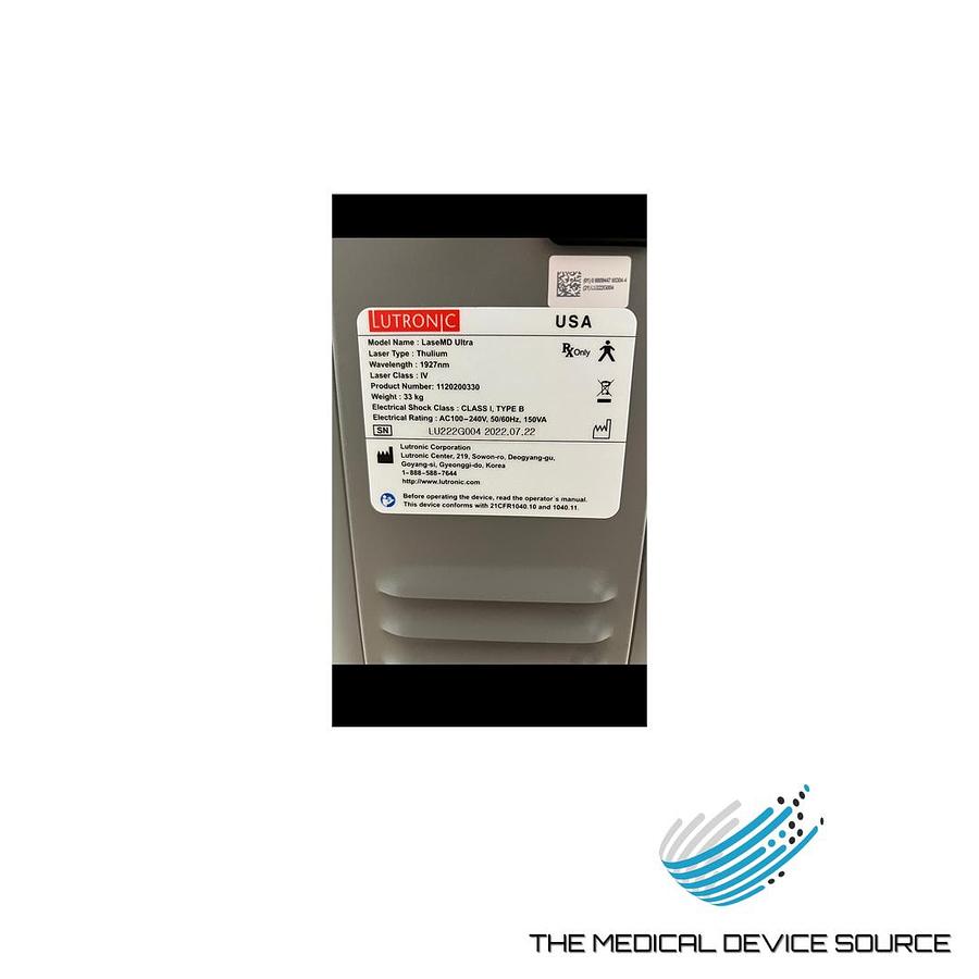 Used 2022 Lutronic LaseMD Ultra