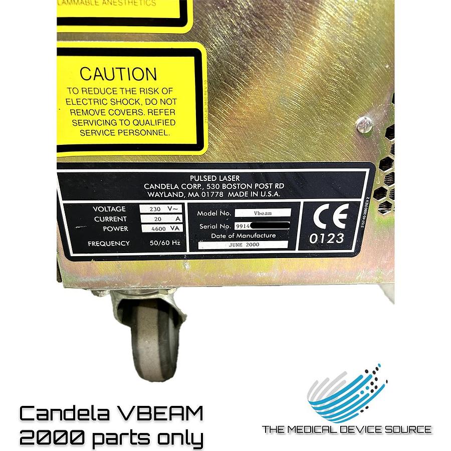 Used Part Out 2000 Candela VBEAM