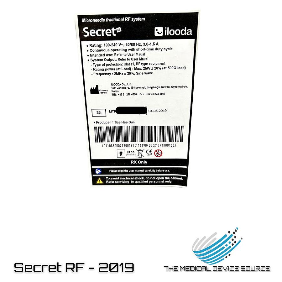 Used Secret RF 2019