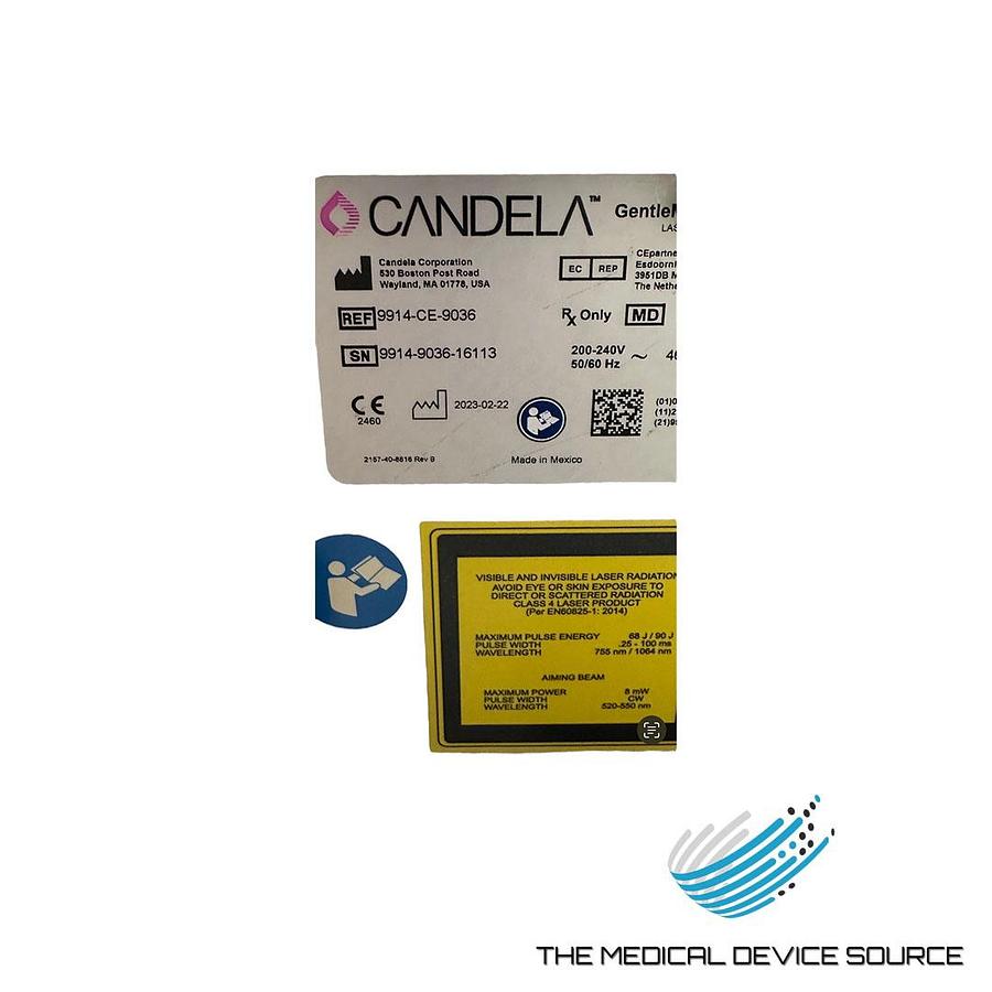 Used 2023 Candela GentleMax Pro Plus
