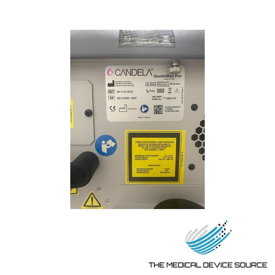 Used 2022 Candela GentleMax Pro