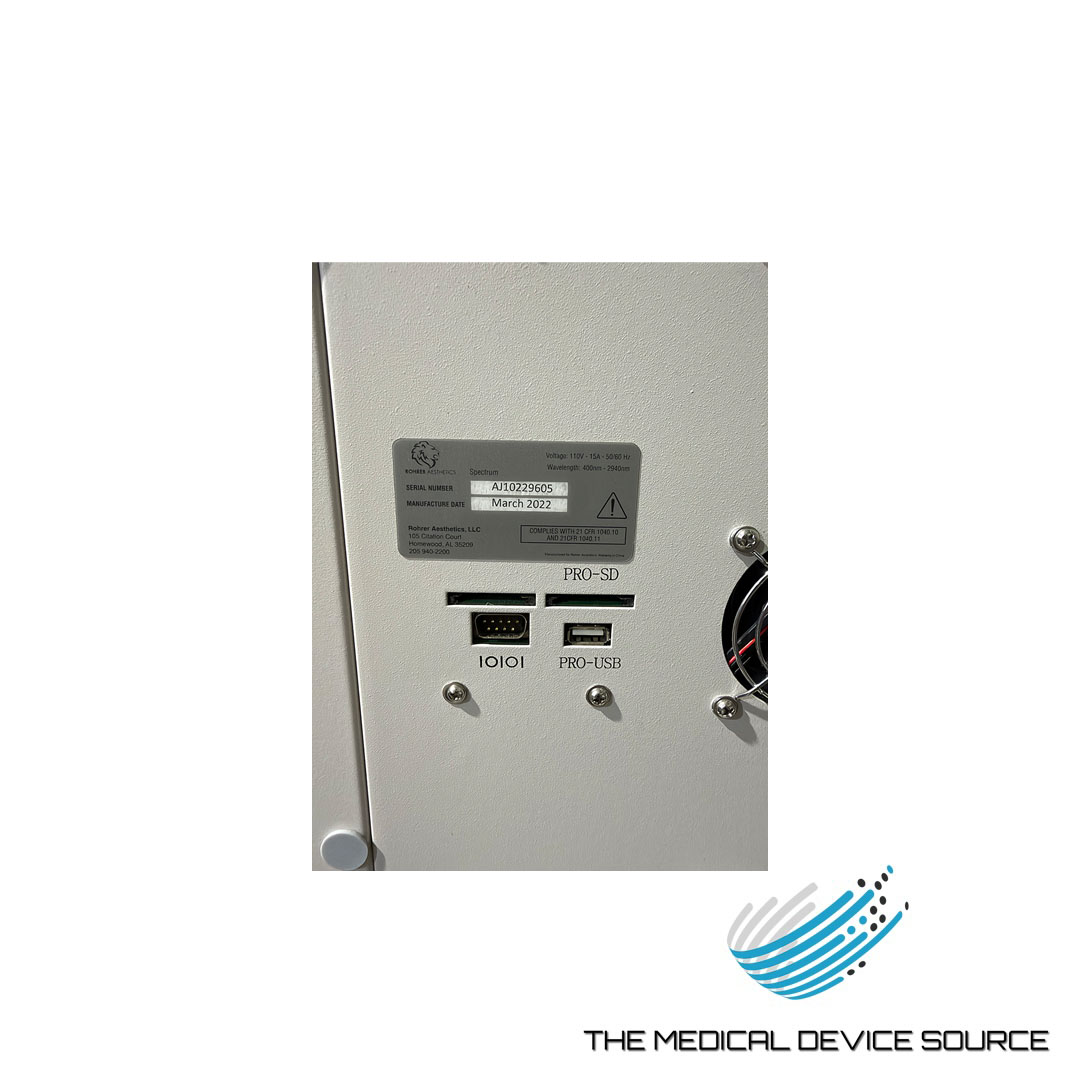 Used 2022 Rohrer Aesthetics Spectrum