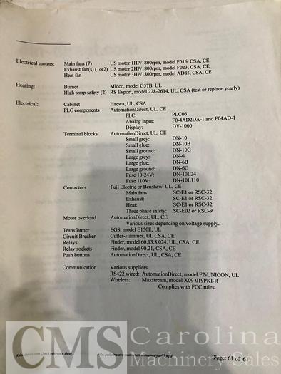 Used Kiln Direct Piggy Back Pallet Heat Treat Kiln