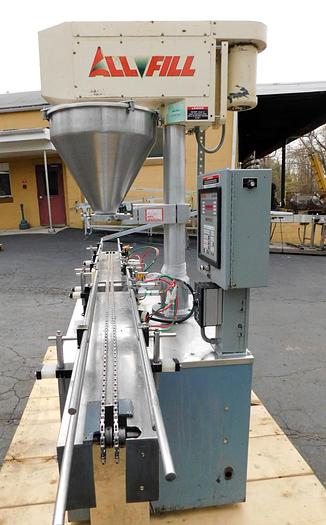 Used ALL-FILL CONVEYORIZED POWDER FILLER - MODEL B 400 (#9866)