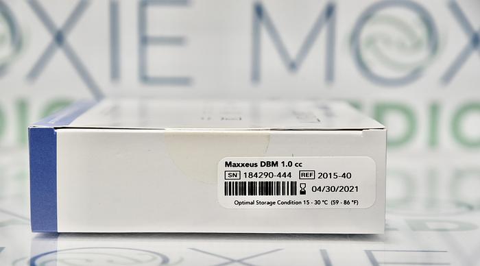 ALLOGRAFT MAXXEUS DBM PUTTY 1.0 CC, REFERENCE 2015-40