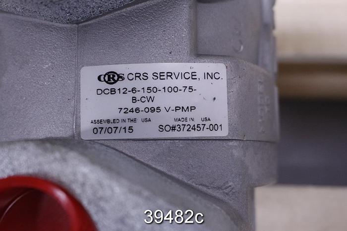 Unused CRS Services DCB12-6-150 Oil Lubrication Pump, 1x1x1.75 #39482