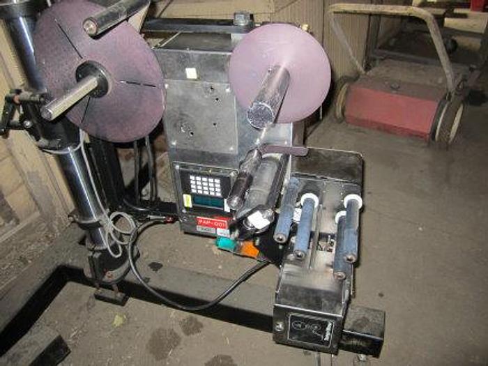 Used Labeler, Willett, Mdl 230S, Printer, Portable on Stand, (2) #C736406