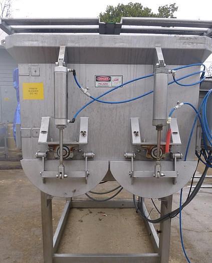 Used 50 CU. FT. AFECO DUAL SHAFT RIBBON BLENDER - S/S