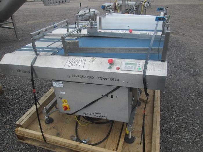 Used Marel Converging Conveyor; Md#Converger