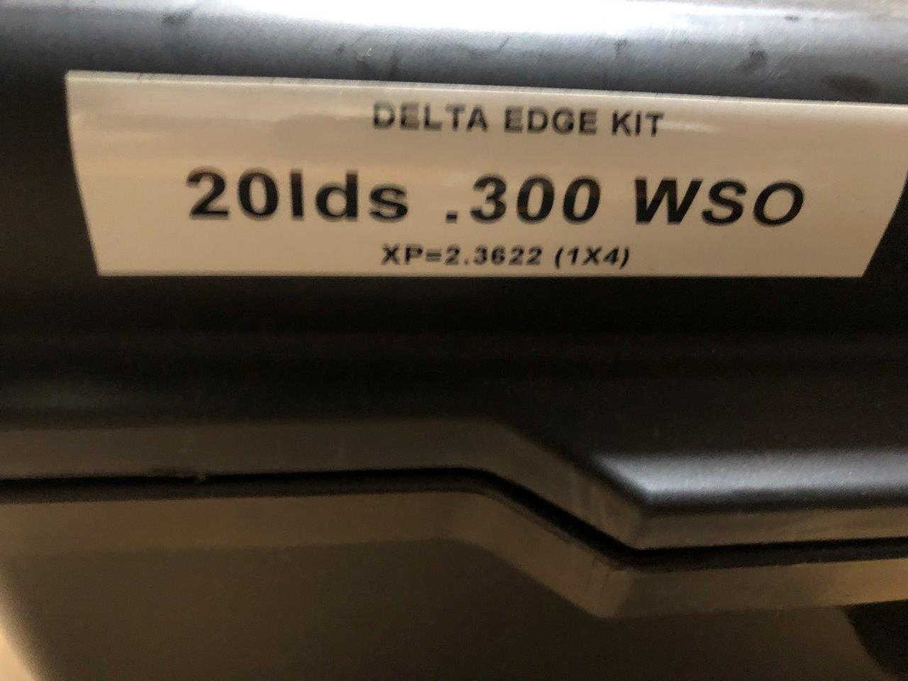 Used Delta Edge DE8000 20lds SOIC .300 WSO Test Handler Change Kit