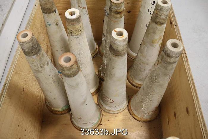 Used Bauer Centri-Cleaner Low Density Cleaner Cone Tips #33633