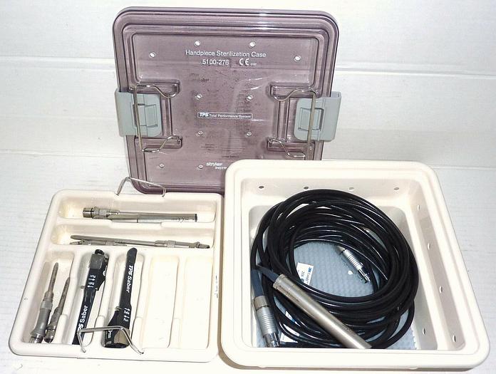 Used Stryker Core 5400 Saw and Stryker TPS 5100 Drill Set with Case