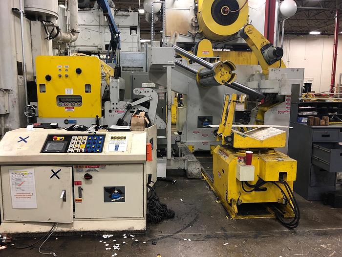 Used 600 ton Verson 144"x60" SSDC Stamping Press