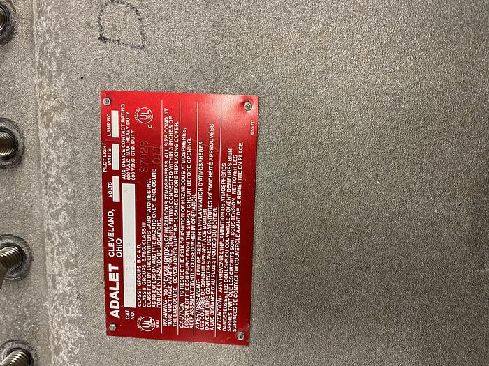 Used Adalet XCE 121806 Explosion Proof Enclosure pre-owned ....moving sale
