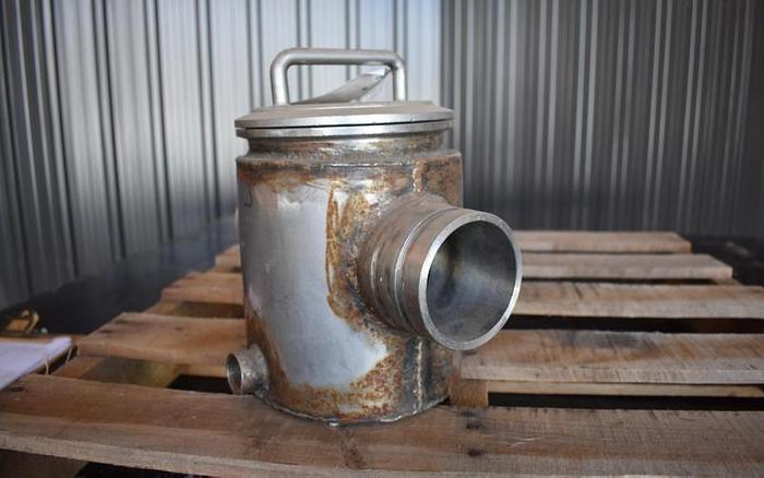 D'occasion USED 3" ERIEZ MAGNETICS JACKETED MAGNET TRAP, STAINLESS STEEL