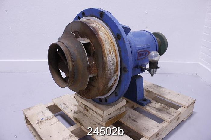 Used Durco Pump MK2GRP3, 6x8x16, 6-Vane 14" Stainless Steel Impeller, Stainless Steel Casing #24502