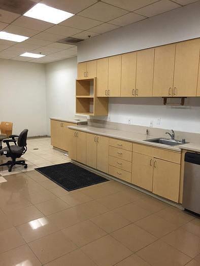 Used Used 50 each plastic laminate Casework