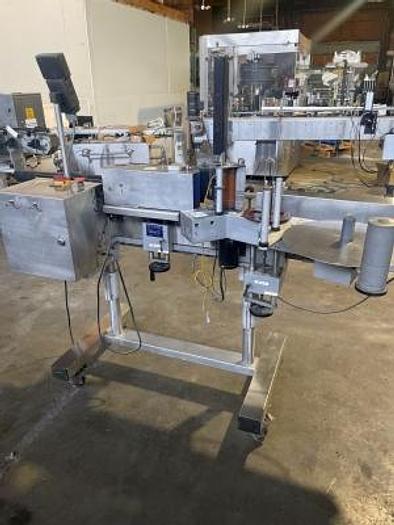 Used CVC Pressure Sensitive labeler