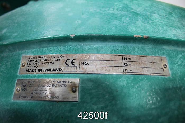 Used Sulzer APT 61-24 24x24x28 Pump #42500