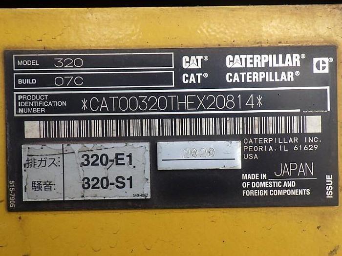 Used 2020 CAT 320