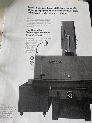 Used 1994 Charmilles Technologies Form 2-LC EDM Machine