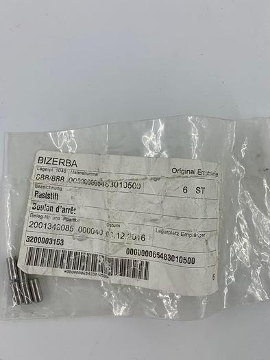 Bizerba Spare Parts Raststift Part No. 65483010500