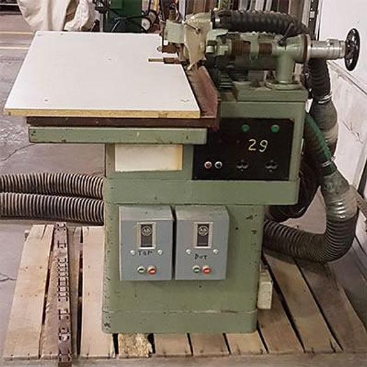 Used Danckaert OAB Flush Trimmer/Dado/Edge Routing Machine, 230V, 3PH