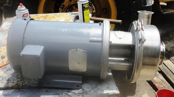 Used Pump, Sanitary, S/st, Thomsen, Tri Clamp, 5 Hp #S741765