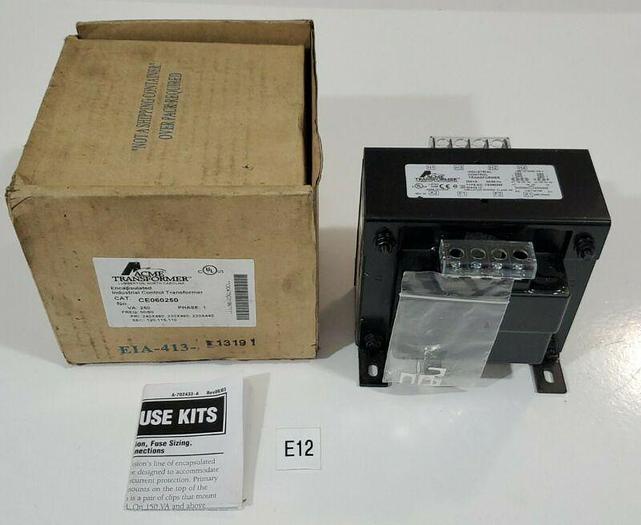*NEW IN BOX* ACME TRANSFORMER CE060250 250VA 60Hz + Warranty!