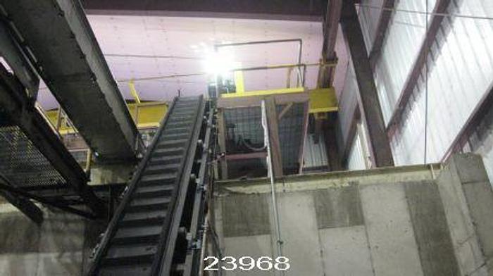 Used Andritz Dupps 3620C Dewatering Screw Press And 3.O Meter Gravity Table #23968