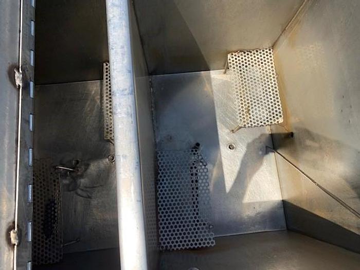 Used 2 Compartment Stainless Steel Jacketed & Insulated Heated Coating Tank