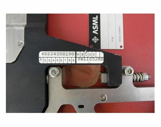 Used ASML GRIPPER ASSEMBLY FOR PAS 2500/5000 4022-451-04002 WITH 40...