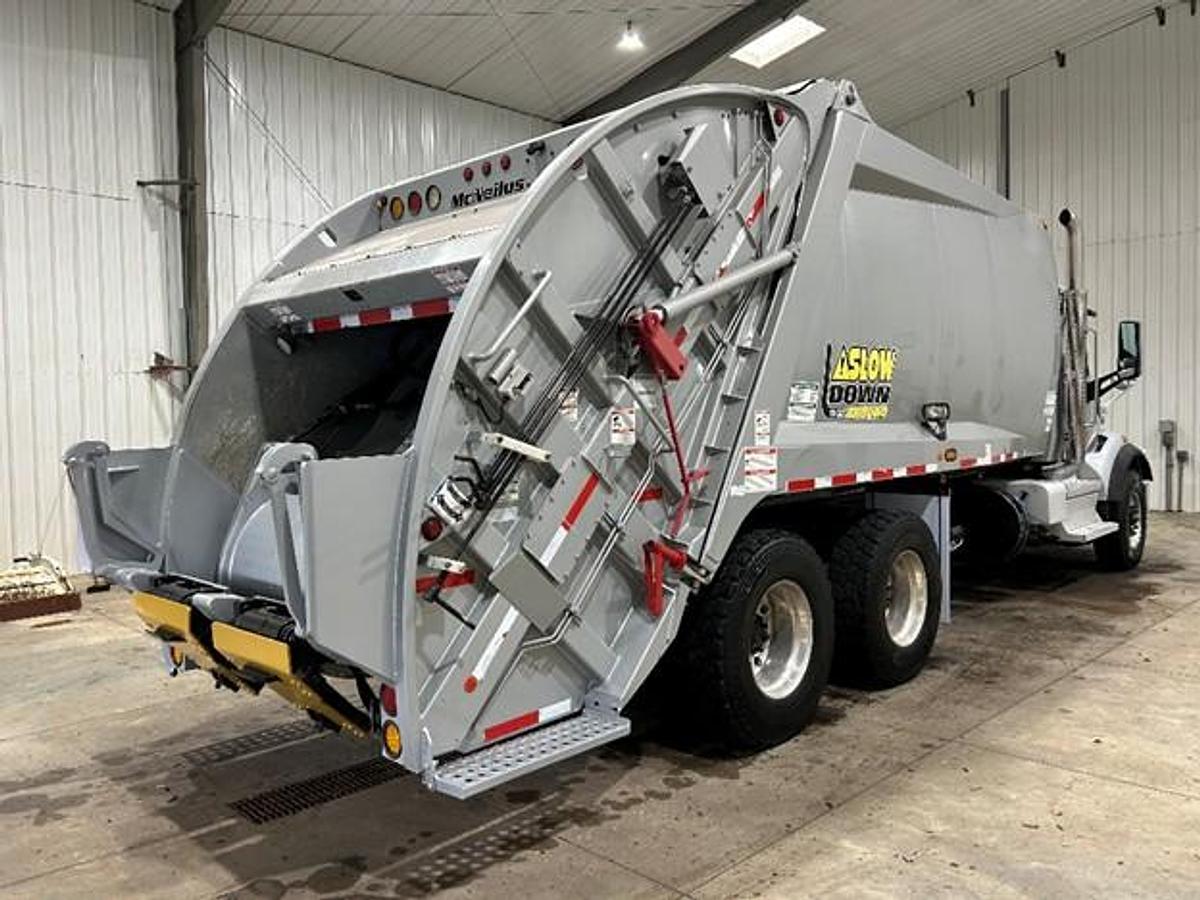 Used 2018 PETERBILT REAR LOAD TRUCK