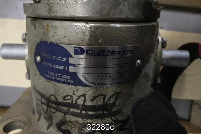 Used Duff Norton M10010-1043B Gear Jack #32280