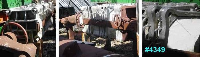 Used 8.58 CU. FT. SHRIVER FILTER PRESS – S/S – 24 IN. – RECESSED