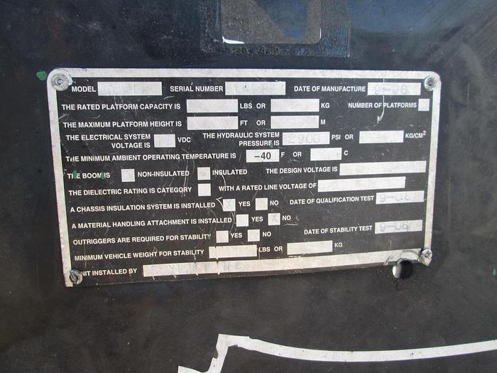 Used 2008 Sewer Equipment Easement Machine