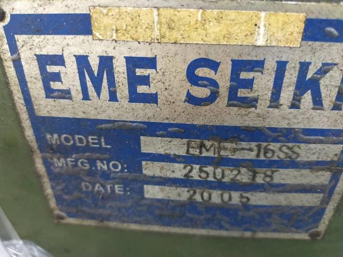 Used 2005 EME SEIKI EME 16SS MANUAL 3HP MILLING MACHINE