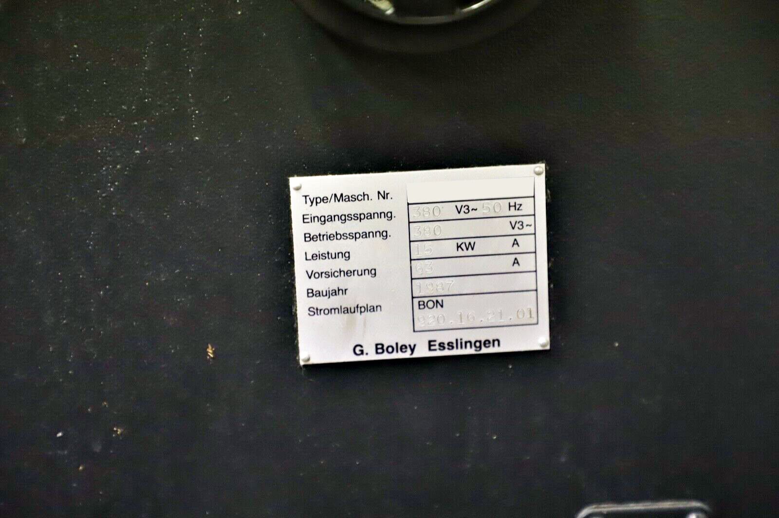 Used Boley DNB 160 - 1987