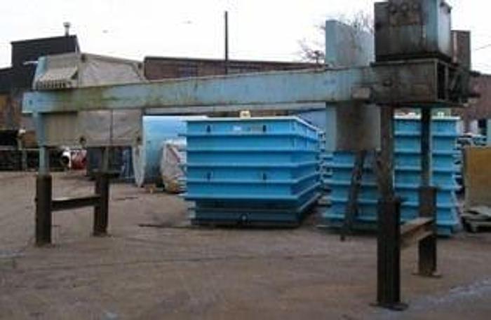 Used 98 CU. FT. EIMCO/SHRIVER FILTER PRESS – 1200 MM – C.G.R.
