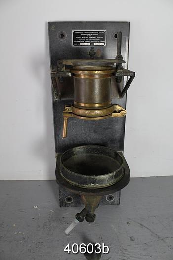 Used Canadian Standard Freeness Tester, Bronze #40603