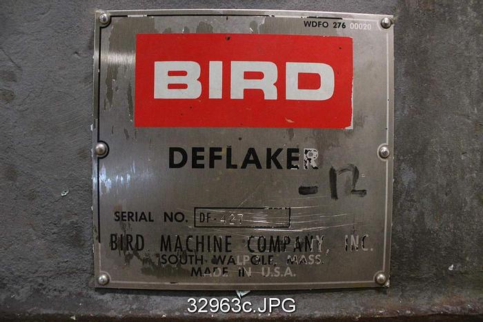 Used Bird DF-2 Deflaker #32963