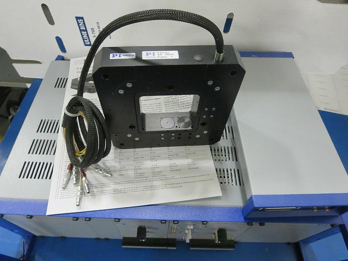 Used PI E500.00X-LVPZT Amplifier + E505.00-PZT Servo (E509.C2A, E661K005, P-527.2CL)