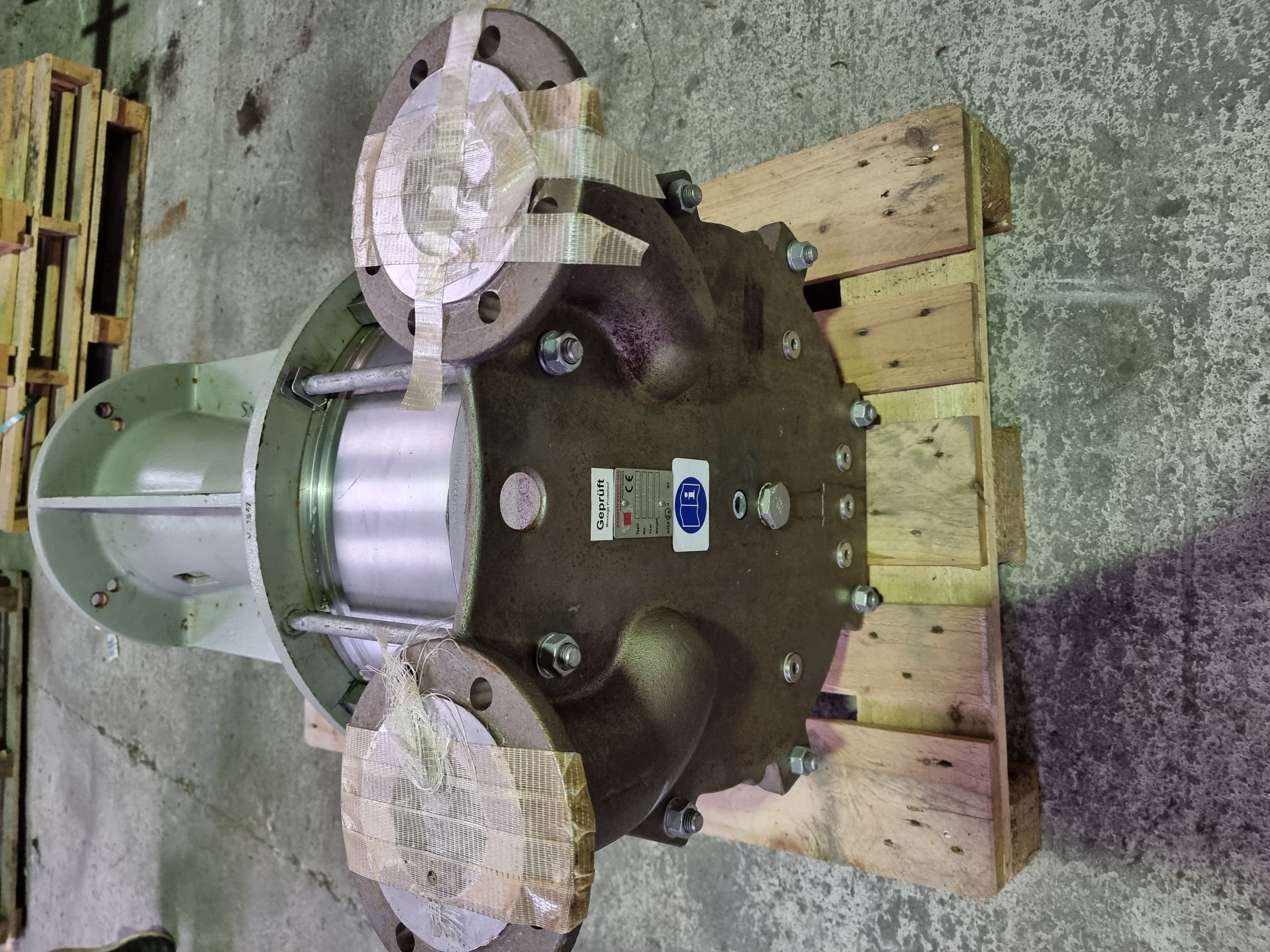 Used Pompetravaini Liquid Ring Vacuum Pump