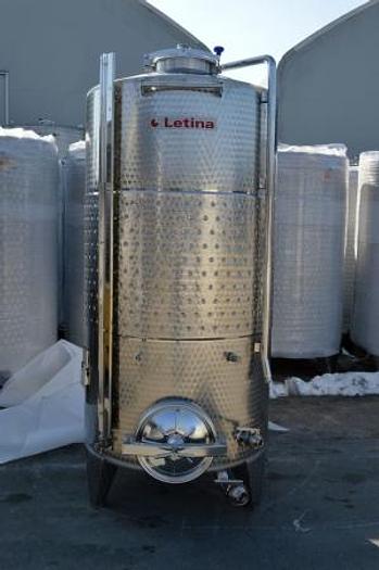 Letina 500 gal red fermenters