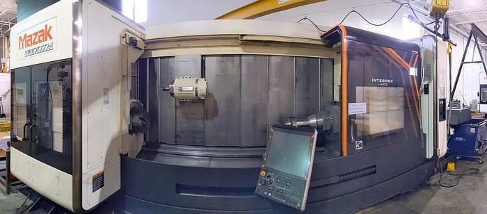 Used 2017 MAZAK Integrex I-400SLW/2500 CNC Mill-Turn Center